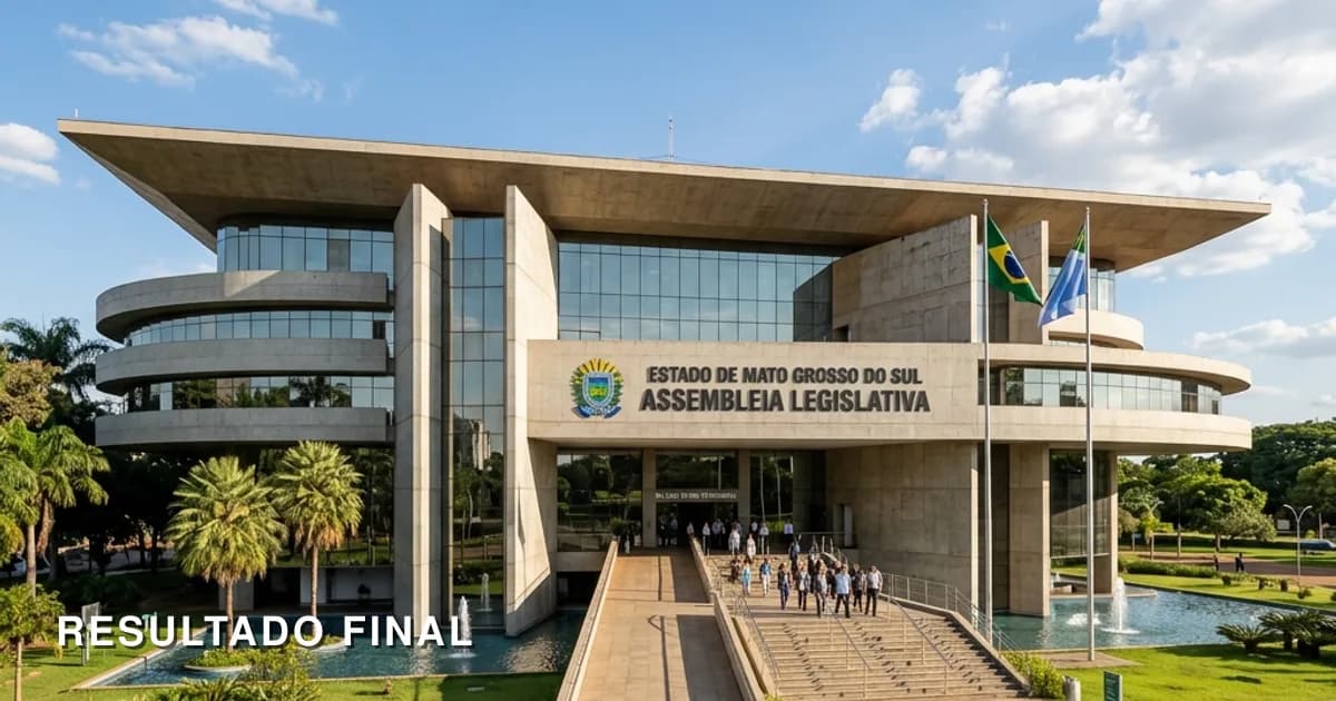 Assembleia Legislativa de MS homologa resultado final do II Concurso Público