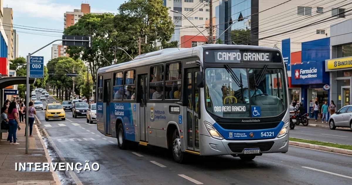 Prefeitura de Campo Grande decreta intervenção no Consórcio Guaicurus