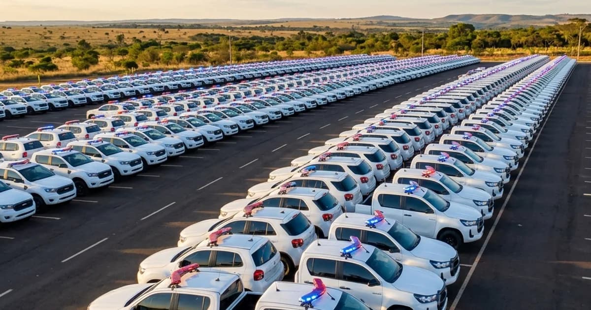 MS prepara 525 novas viaturas com investimento de R$ 170 milhões para reforçar segurança nos 79 municípios