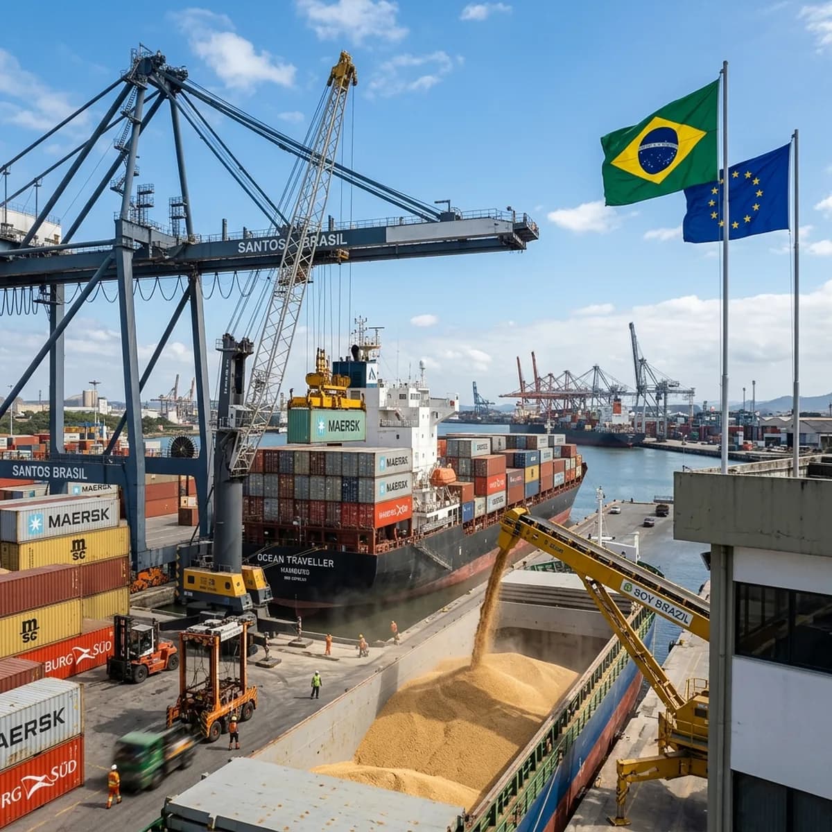 Acordo Mercosul-UE entra em vigor provisório: o que muda para o agronegócio de MS