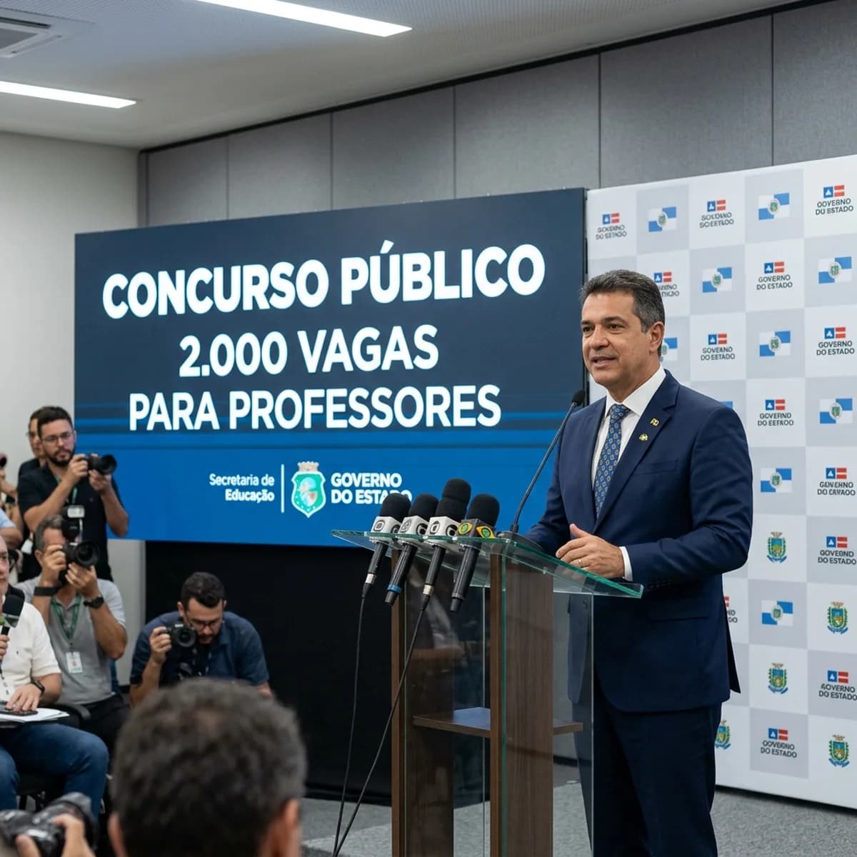 Riedel anuncia concurso para 2 mil professores e R$ 610 milhões em obras pelo MS Ativo