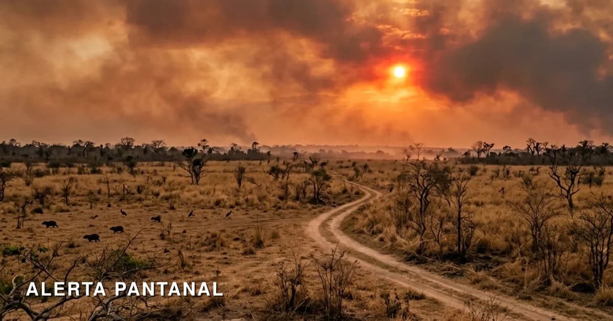 Governo de MS decreta situação de emergência ambiental diante de risco no Pantanal