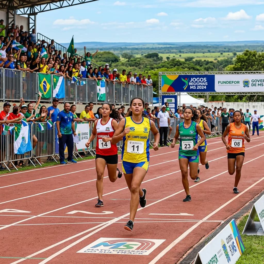 Jogos Abertos de MS terão seis etapas regionais em 2026