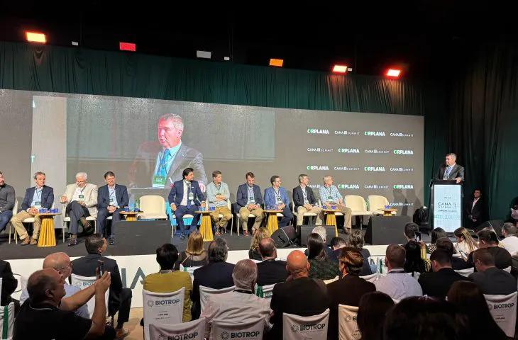 Riedel e Tarcísio abrem Cana Summit e destacam liderança de MS no setor sucroenergético