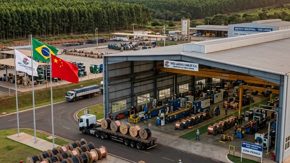 Broad Wire chinesa instala fábrica no Vale da Celulose em Três Lagoas e gera 800 empregos
