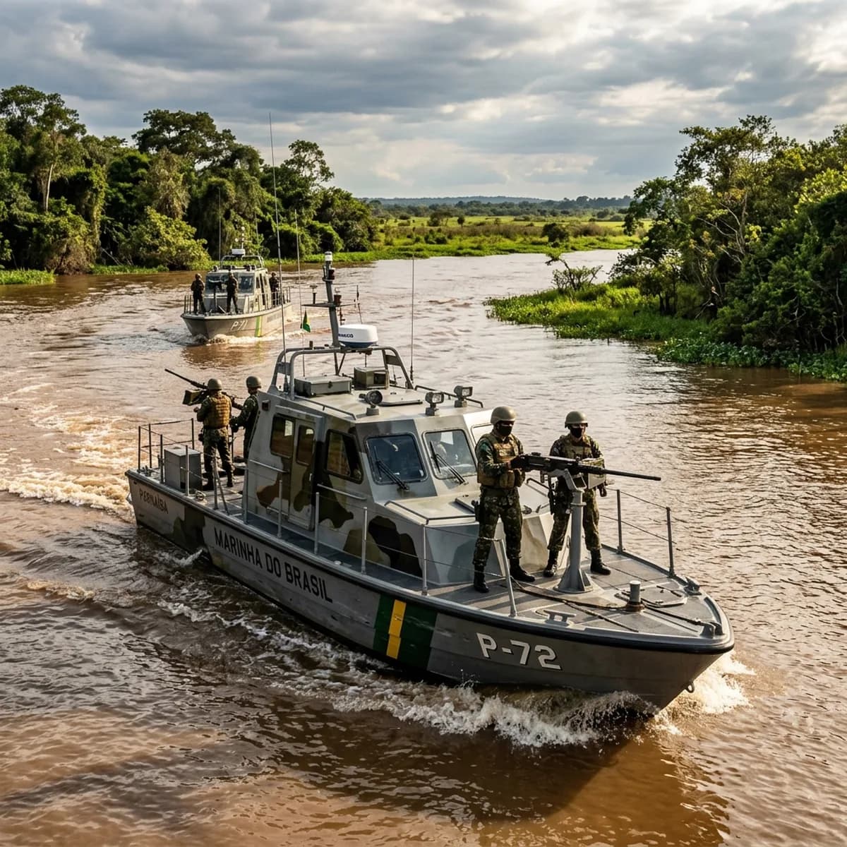 Operação ACRUX XII: Marinha coordena maior exercício ribeirinho da América Latina em Corumbá
