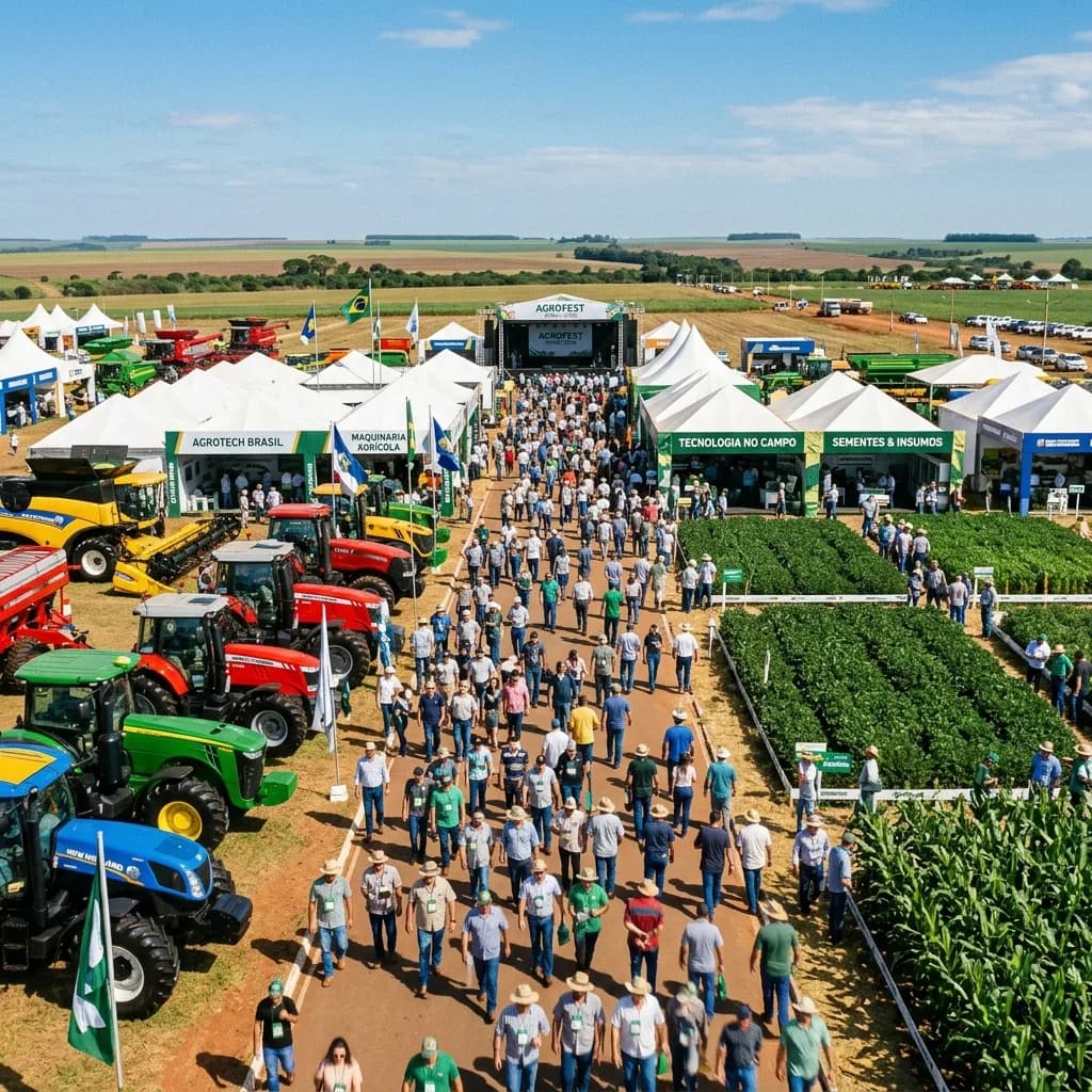 Showtec 2026 encerra em Maracaju com 25 mil visitantes e destaque para IA no agro