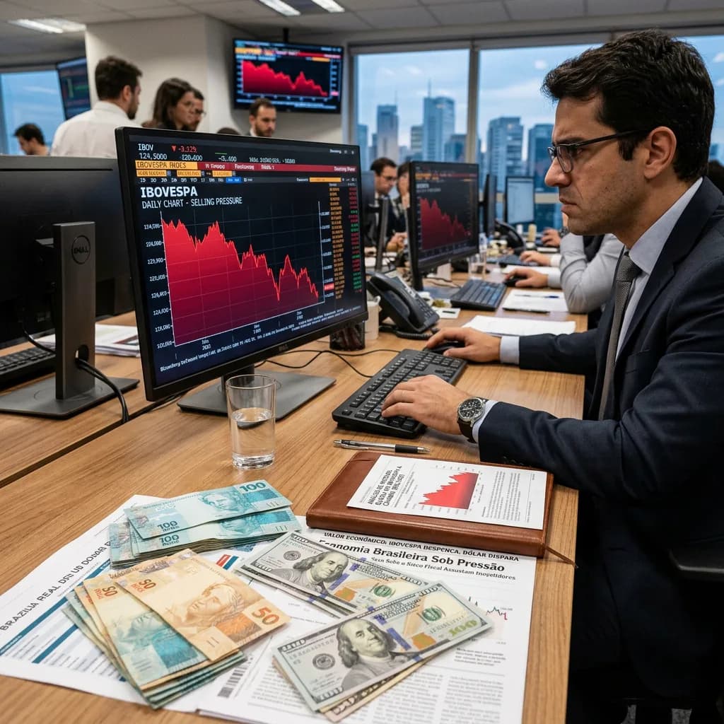 Dólar a R$ 5,41 e Ibovespa em queda: cenário econômico impacta MS