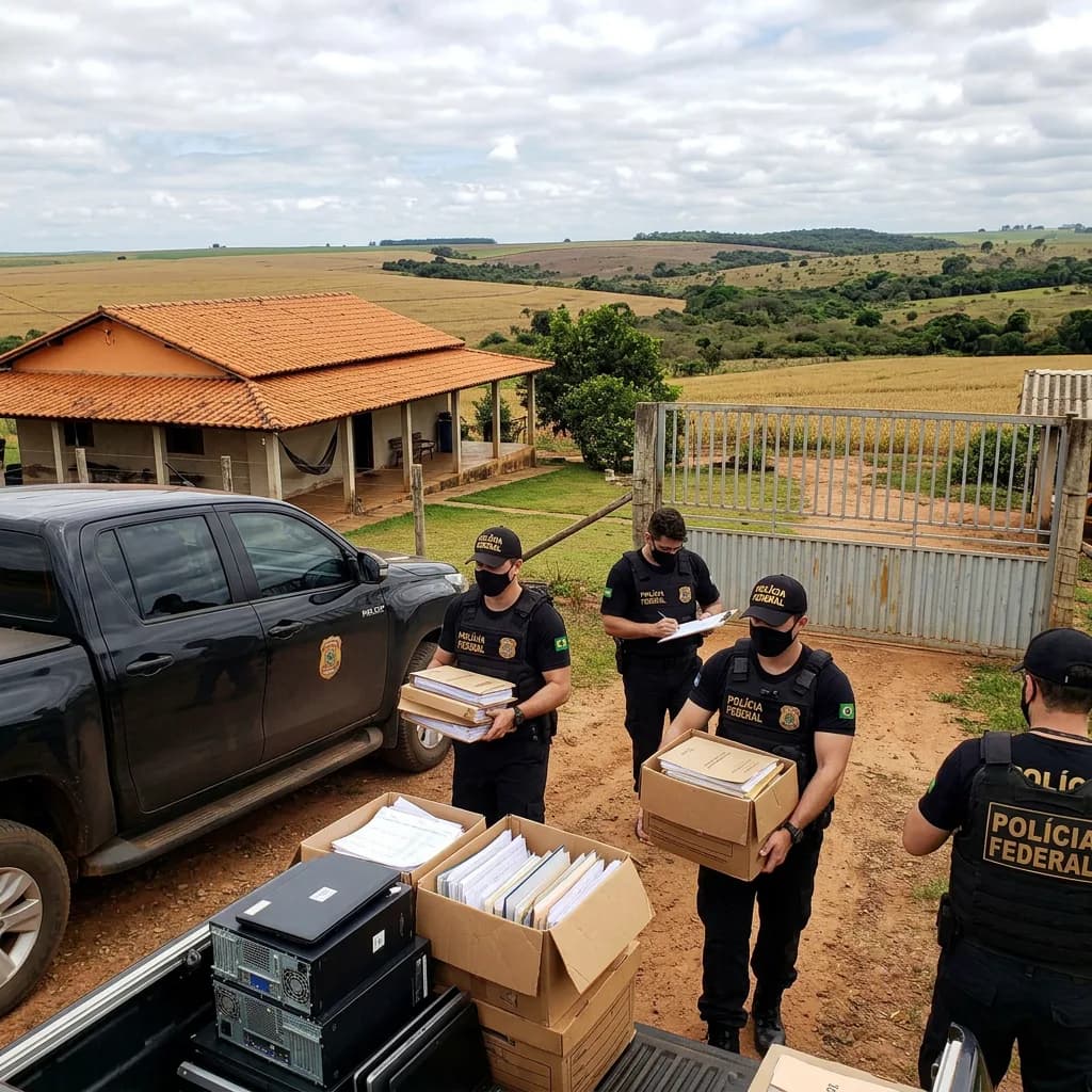 PF deflagra Operação Terra Forjada contra fraude em sistemas federais para grilagem de terras em MS