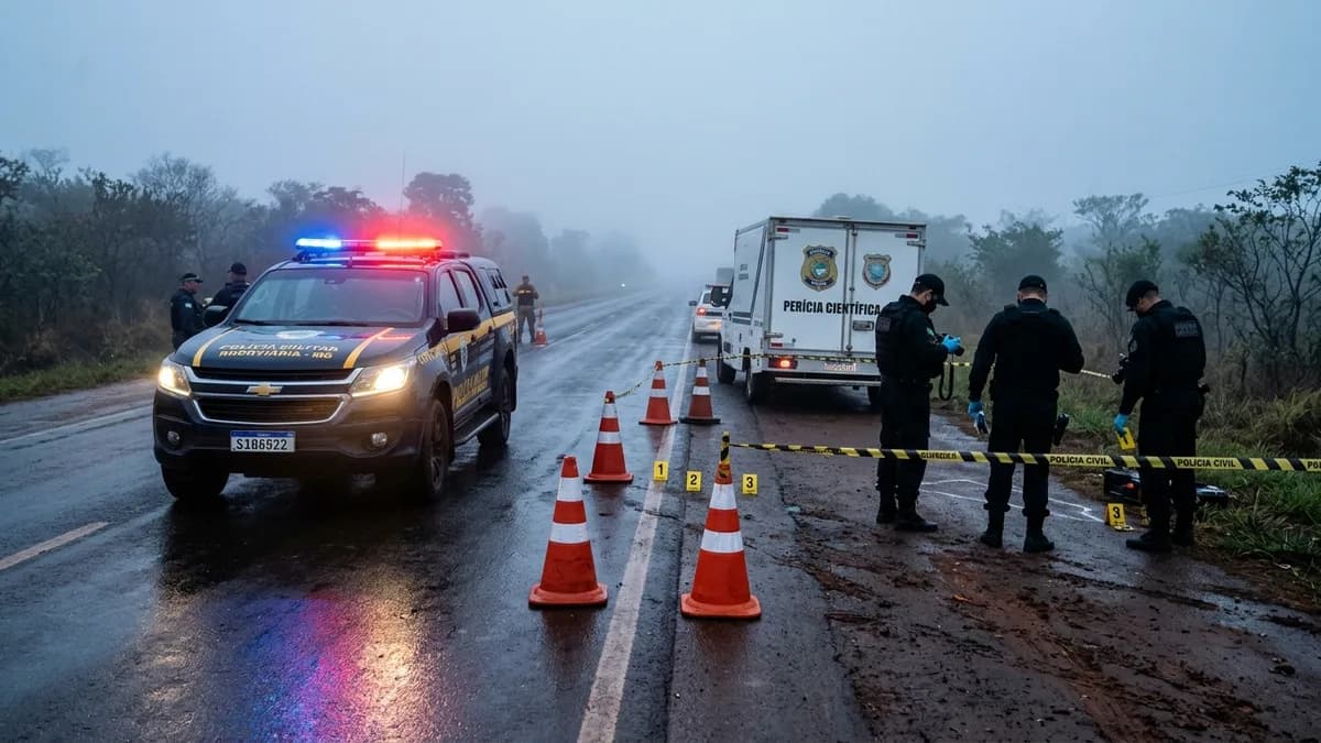 Homem é encontrado morto com sinais de atropelamento na rodovia MS-141 entre Ivinhema e Naviraí