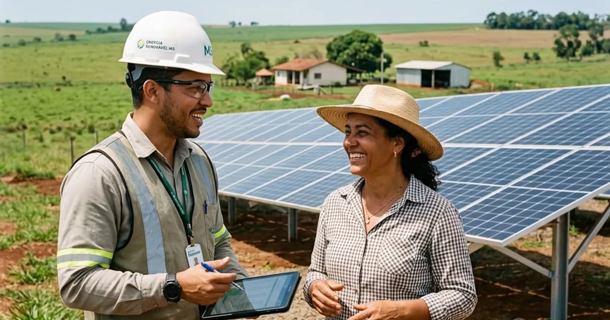 Semadesc lança edital de R$ 650 mil para elaborar Plano de Transição Energética de MS
