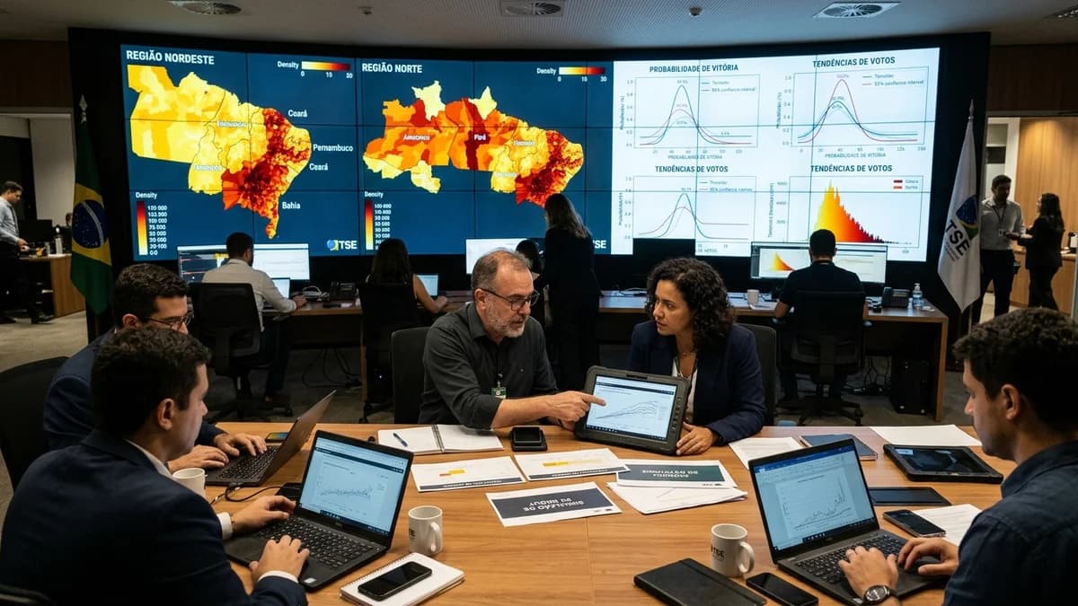 Observatório Presidencial 2026 (Fase 3): Inteligência Artificial Modela a 'Fortaleza Nordestina' e o Arco Norte na...