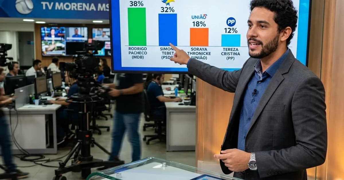 Pesquisa ao Senado aponta Reinaldo Azambuja na frente e disputa acirrada pela segunda vaga