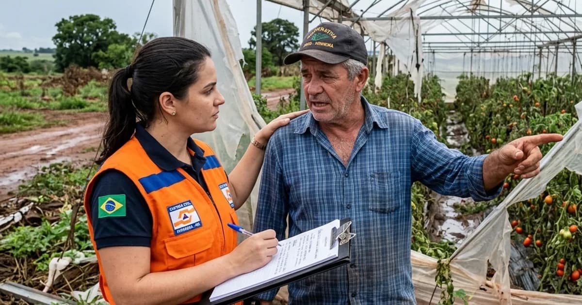 Governo homologa situação de emergência em Ivinhema após fortes estragos de granizo