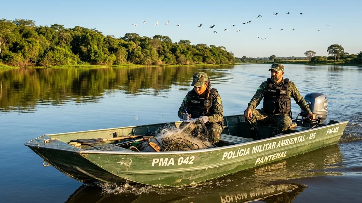 Polícia Militar Ambiental deflagra Operação Pré-Piracema para coibir pesca predatória nos rios de MS