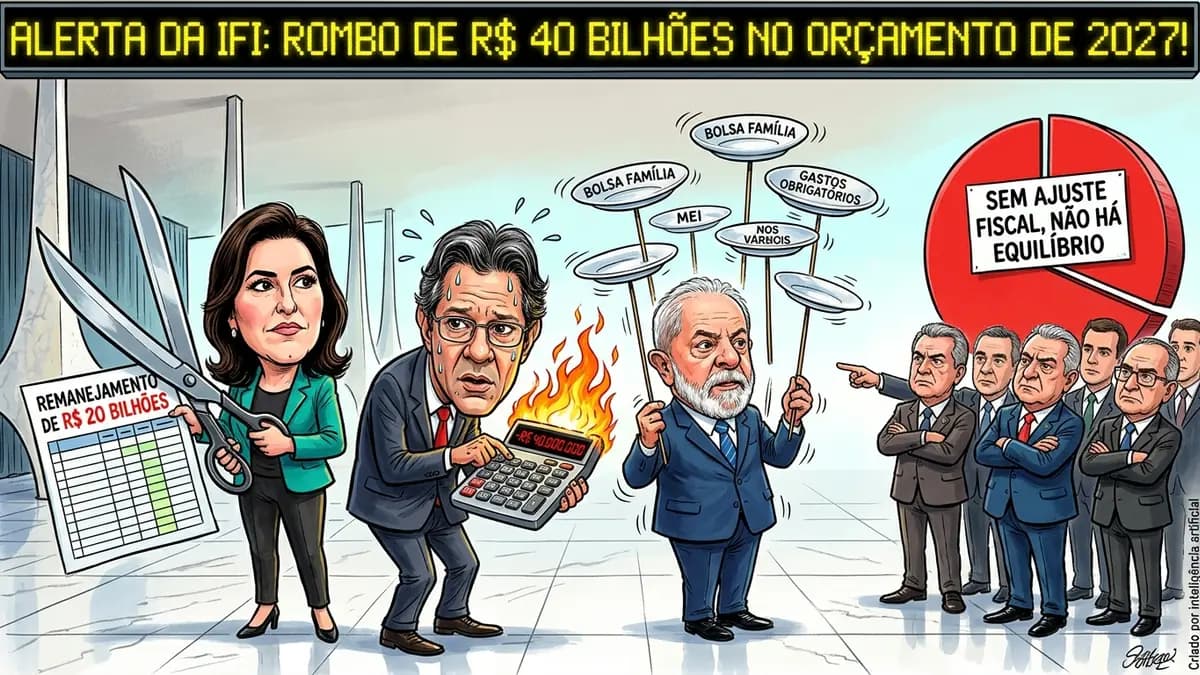 IFI alerta para rombo de R$ 40 bilhões no Orçamento e Planejamento prepara corte emergencial