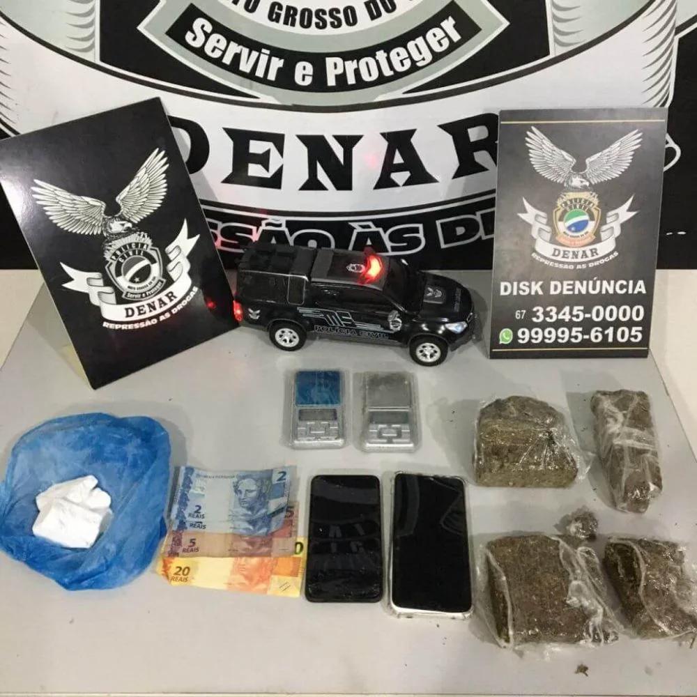 Policial penal e PM são presos em operação que investiga furto de drogas em CG