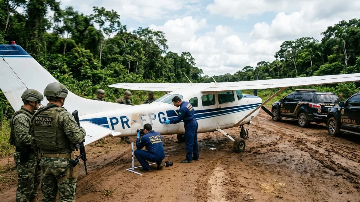 Operação Rota Aérea: Ação mira facção que usava aviões adulterados no Amazonas