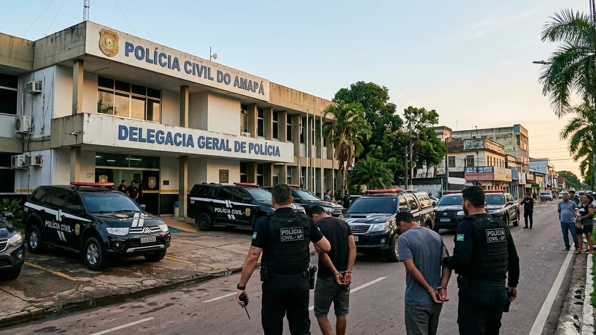 Operação Resguardo: Polícia Civil cumpre mandados e prende foragidos em Macapá