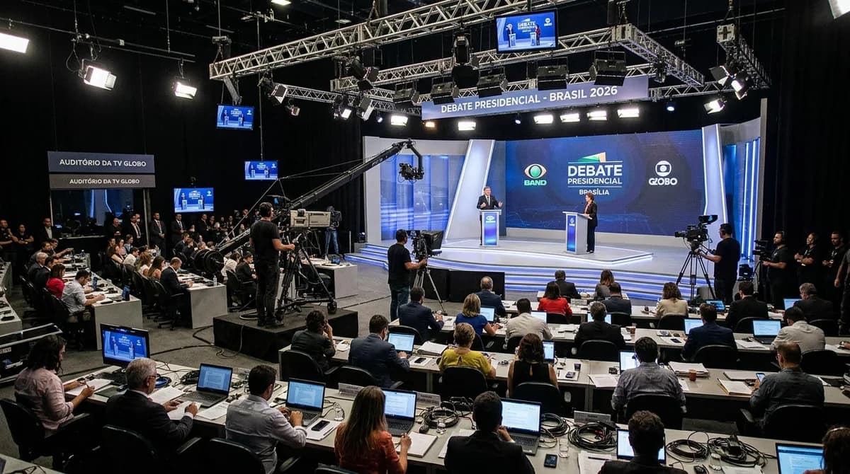 Corrida Presidencial 2026 (Fase 14): IA Projeta Debates e Impacto Cury