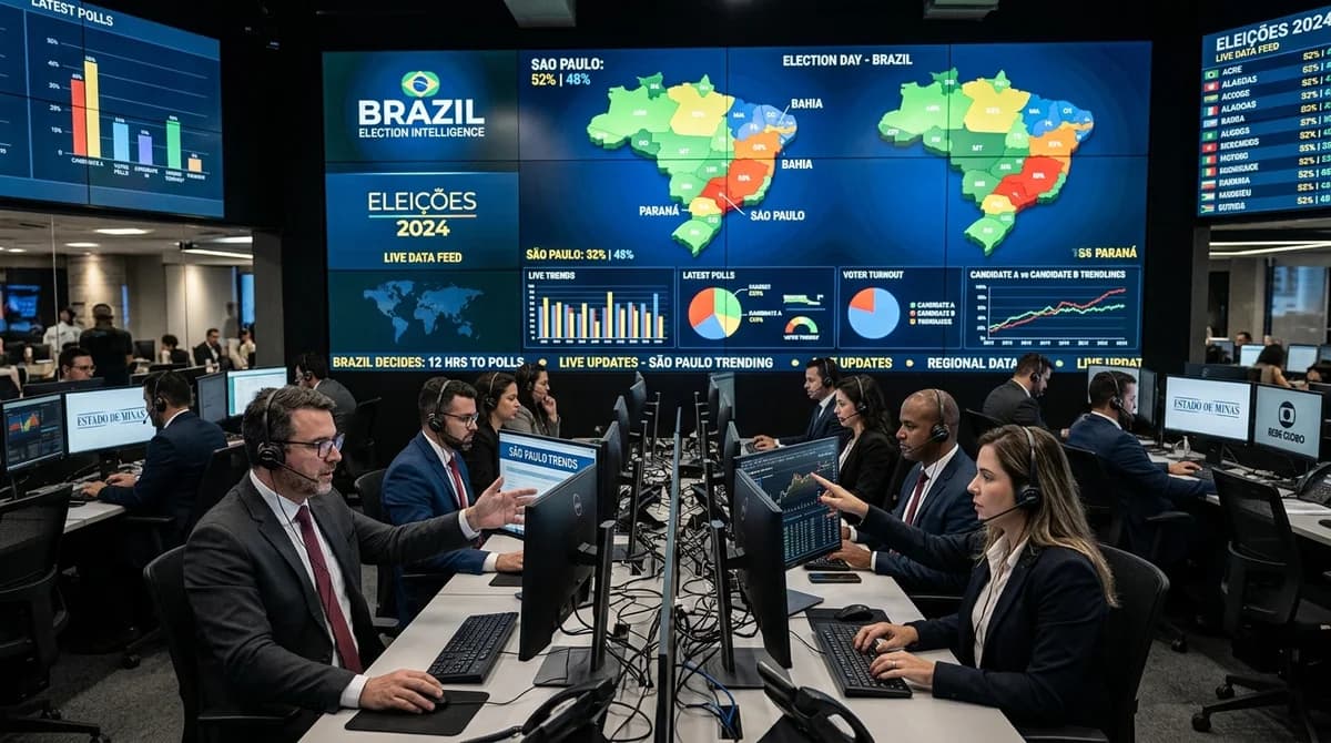 Observatório Presidencial 2026 (Fase 20): Véspera do 1º Turno Registra Projeção Estocástica Final e Decisão dos Indecisos