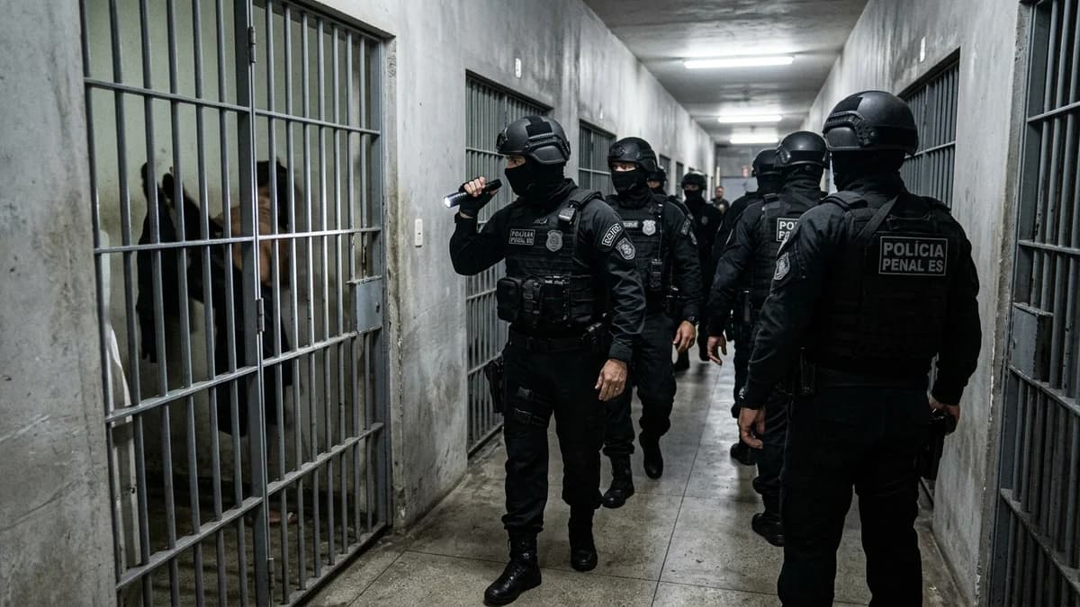 Segurança em Espírito Santo: Operação Mute realiza varreduras e isolamento de lideranças em presídios do Espírito Santo
