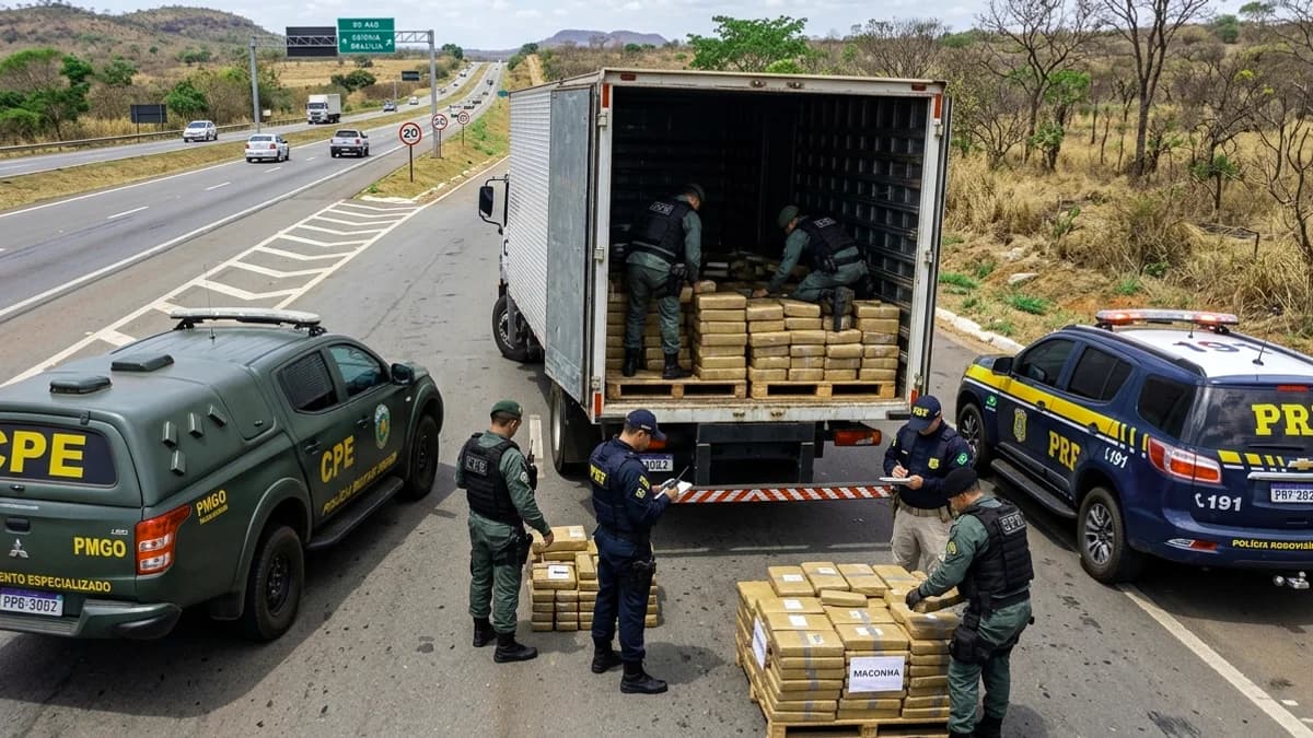 Operação Tyre Tread: PF desarticula contrabando de pneus e cigarros em Campo Grande