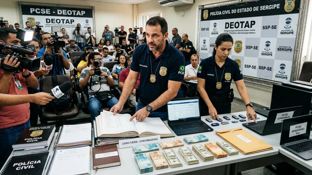 Segurança em Sergipe: Polícia Civil de Sergipe cumpre mandados contra grupo criminoso financeiro em Aracaju