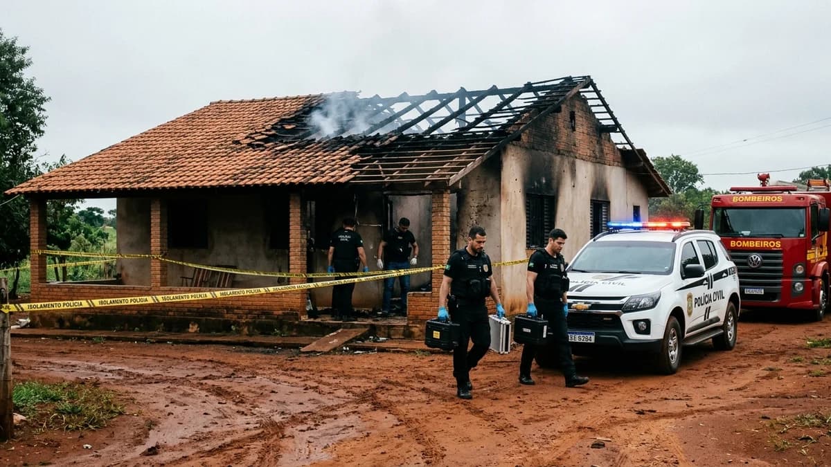 Tragédia em Itaquiraí: mulheres encontradas mortas em casa consumida pelo fogo na zona rural eram sogra de 77 anos e nora de 45