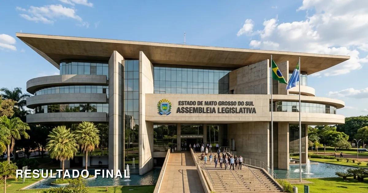 Assembleia Legislativa de MS homologa resultado final do II Concurso Público