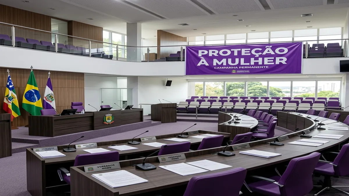 Câmara de Campo Grande aprova Política Municipal de Proteção da Mulher