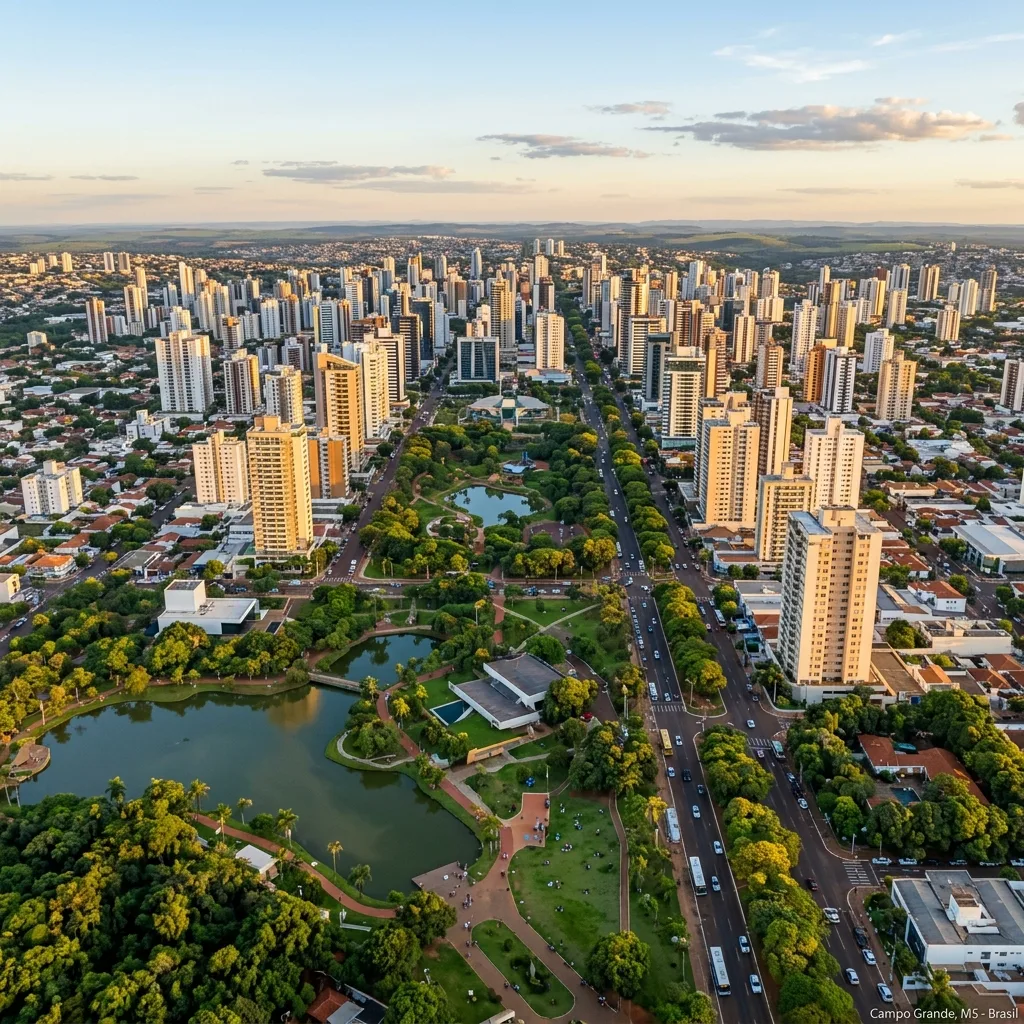 Campo Grande é a 4ª capital com melhor qualidade de vida do Brasil, aponta IPS 2026