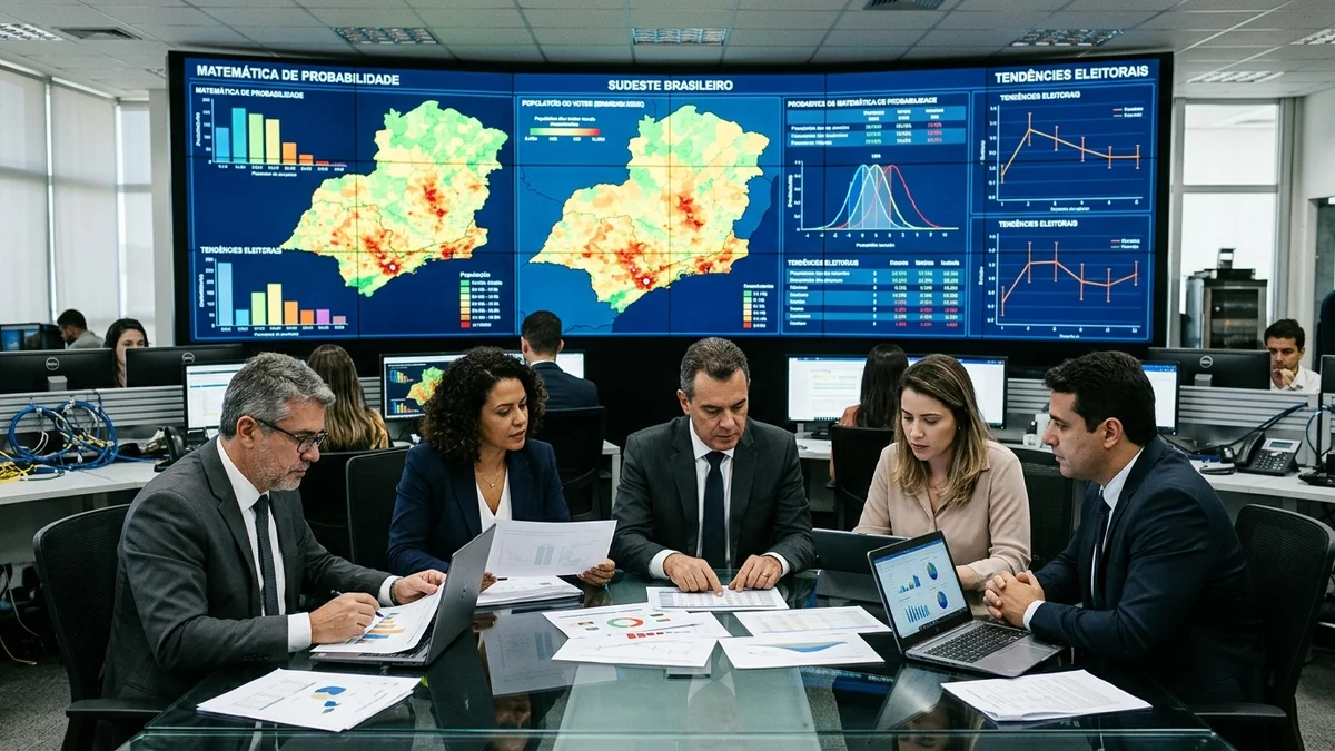 Observatório Presidencial 2026 (Fase 2): Inteligência Artificial Modela o 'Efeito Sudeste' e o Peso Decisivo de SP, MG e RJ no Segundo Turno