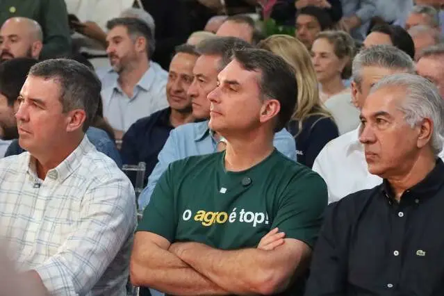Flávio Bolsonaro deve retornar a MS em maio para Expoagro de Dourados