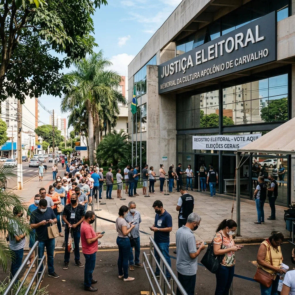 Justiça Eleitoral de Campo Grande transfere atendimento para o Memorial da Cultura