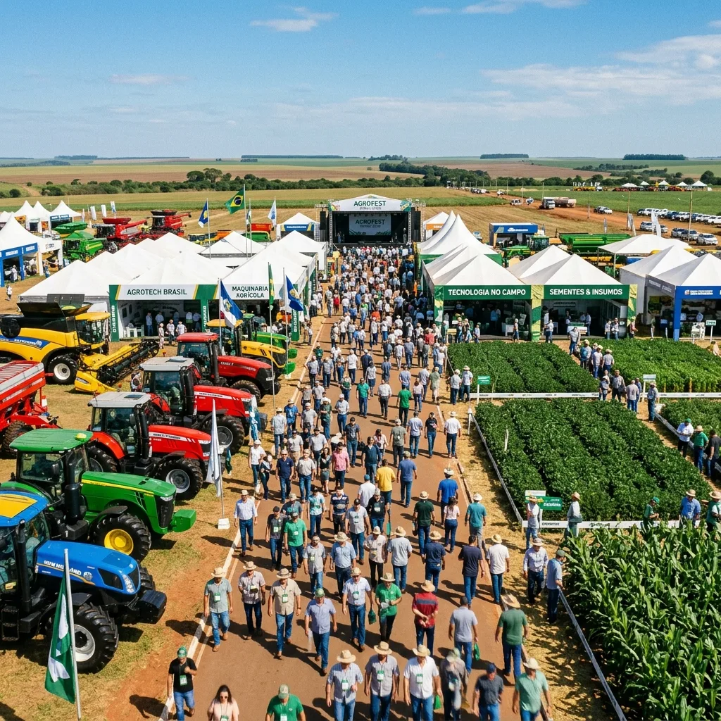 Showtec 2026 encerra em Maracaju com 25 mil visitantes e destaque para IA no agro