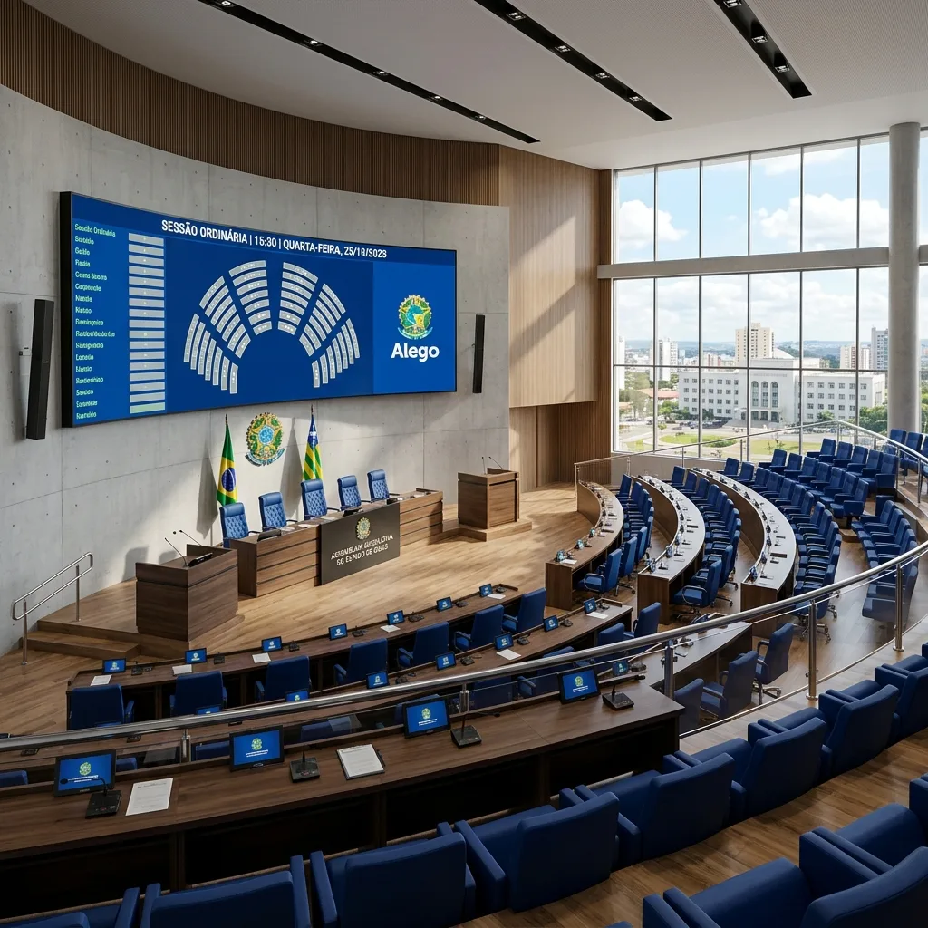 Assembleia Legislativa de Goiás aprova LDO de 2027 e inicia recesso