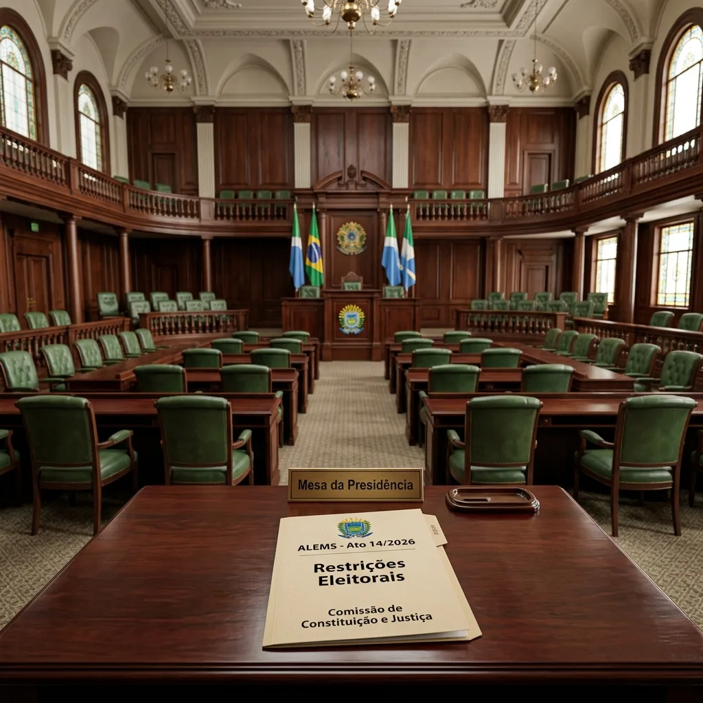 ALEMS publica Ato 14: Veja as restrições e regras para servidores no período eleitoral de 2026