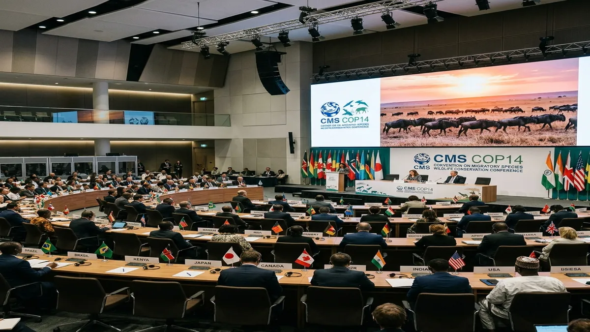 Campo Grande sedia COP15-CMS: Brasil assume presidência global da conferência de espécies migratórias