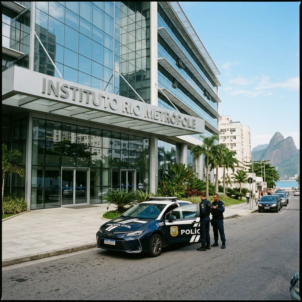 Desvio de R$ 86 milhões: Diretor do Instituto Rio Metrópole é preso em ação contra corrupção