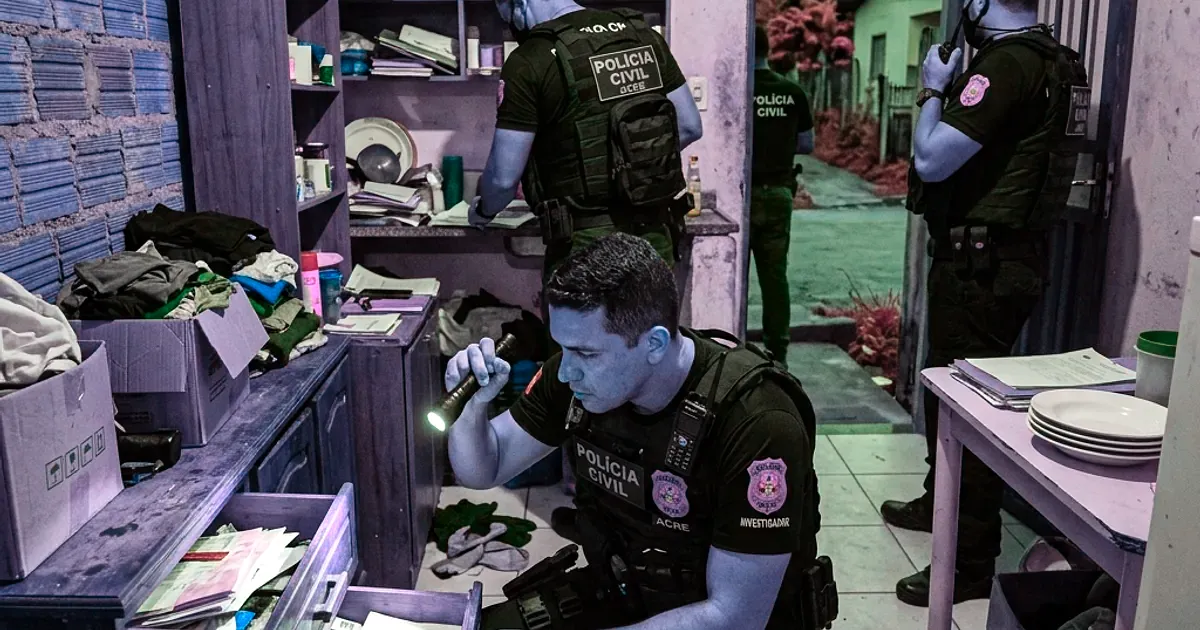 Operação da Polícia Civil combateu o tráfico de entorpecentes em Cruzeiro do Sul no Acre