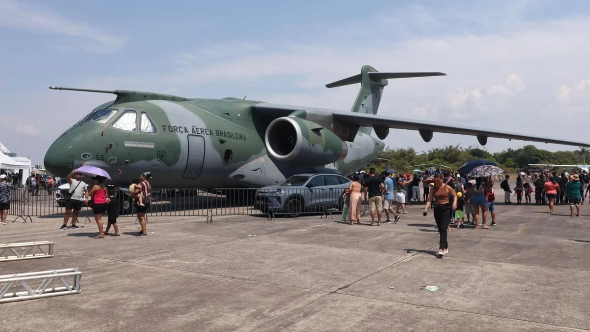 Domingo Aéreo 2026 reúne aeronaves, viaturas militares e feira de empreendedores em Manaus