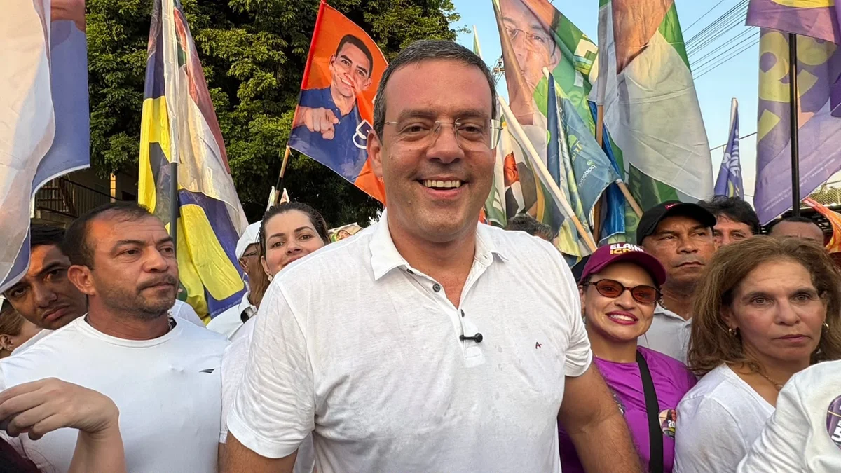 No bairro do Zerão, candidato ao governo Dr. Furlan destaca obras durante gestão como prefeito