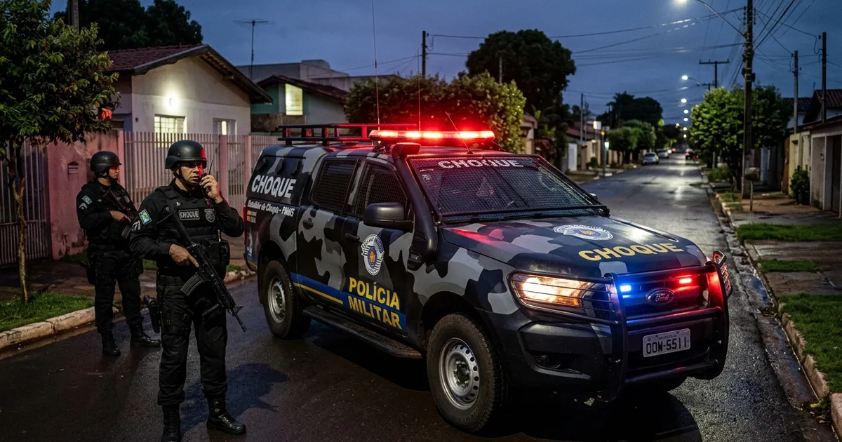 Confronto no Tiradentes: Foragido da Justiça morre ao atirar contra o Choque em Campo Grande
