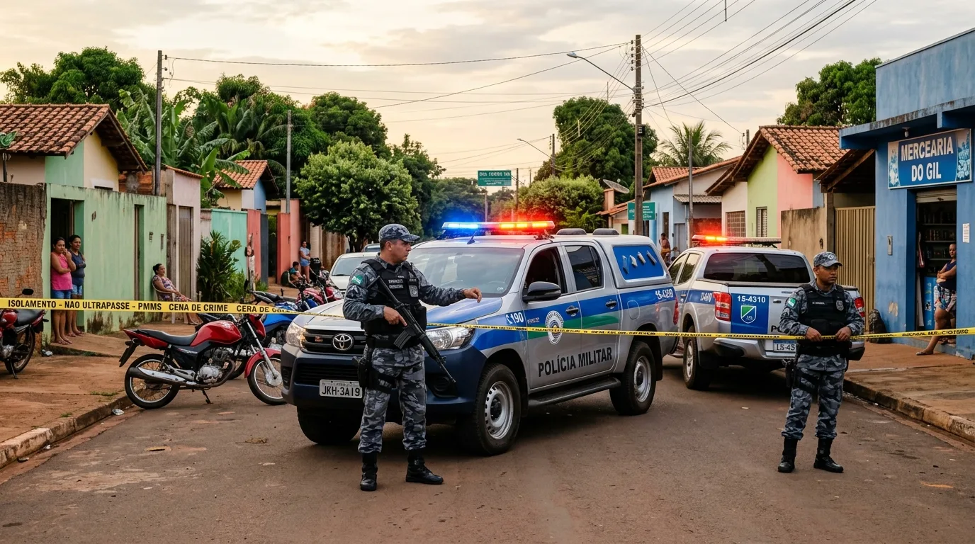 Confronto armado com a Polícia Militar em Rio Verde termina na morte de três suspeitos