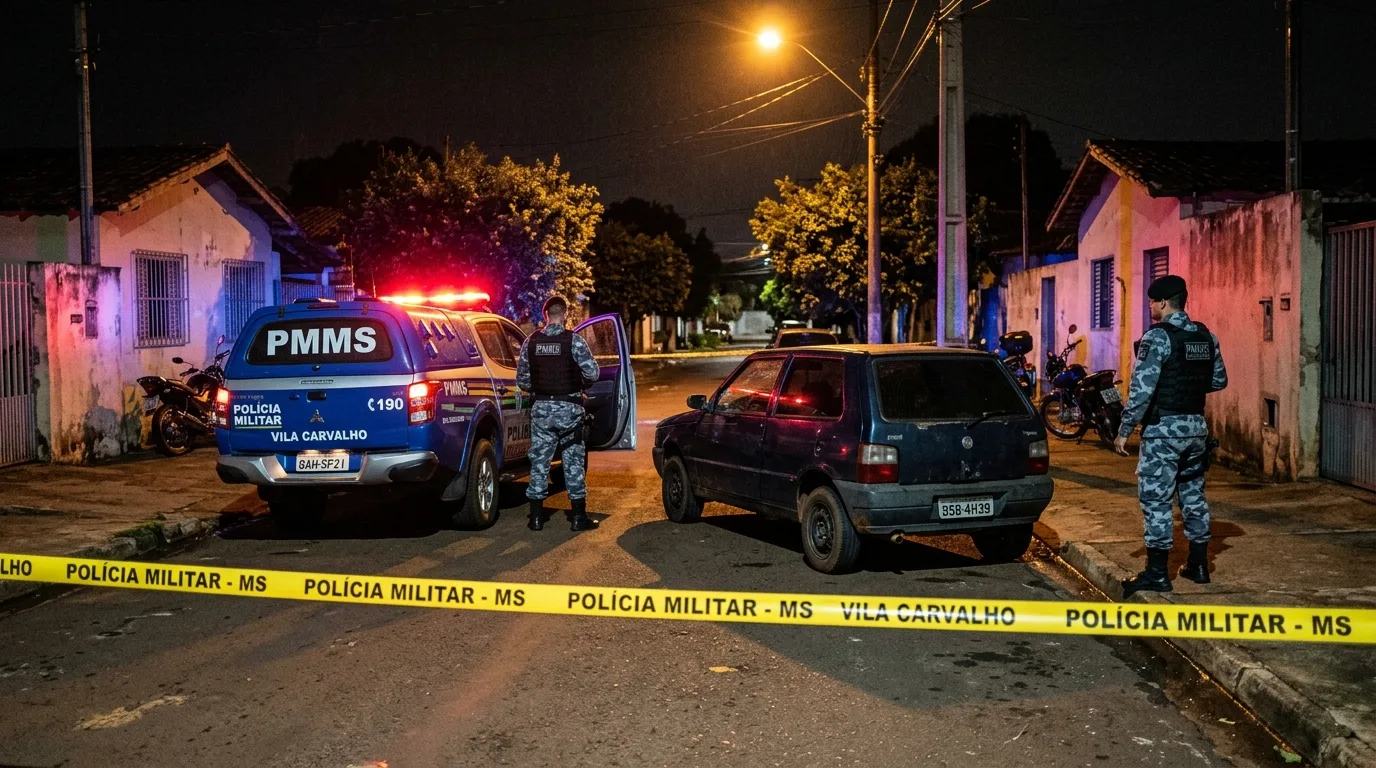 Tentativa de furto contra veículo de policiais militares termina em confronto e morte na Vila Carvalho
