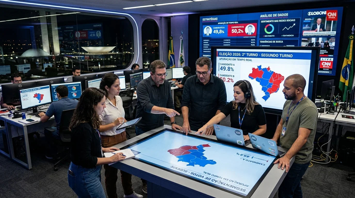 Observatório Presidencial 2026 (Fase 25): Alianças Partidárias e Regras do TSE Definem Preparação do 2º Turno