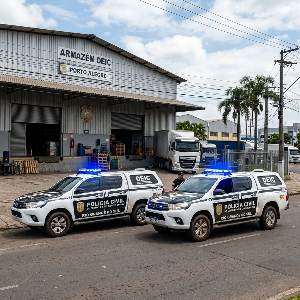 Deic mira extorsão de lojistas por facções criminosas em Porto Alegre