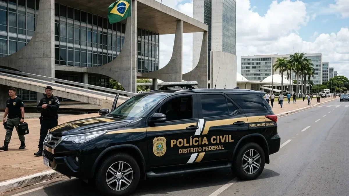 Segurança em Distrito Federal: PF mira grupo suspeito de desvio de R$ 180 milhões de instituição financeira internacional em Brasília