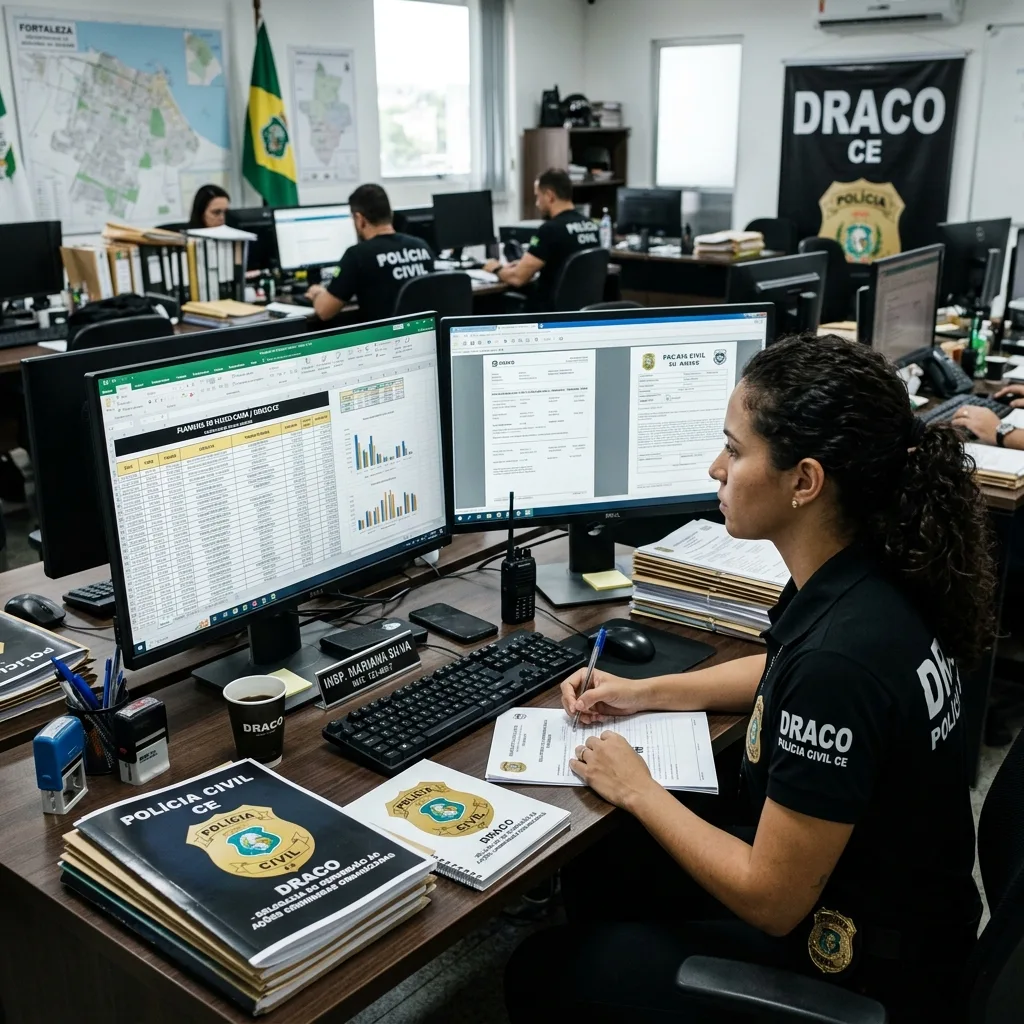 Draco bloqueia R$ 15 milhões e mira lavagem de dinheiro em Fortaleza